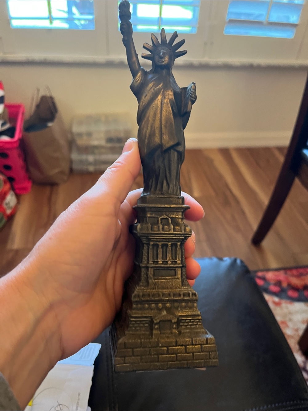 Bronze-Toned Statue of Liberty Home Sculpture - Classic Accent